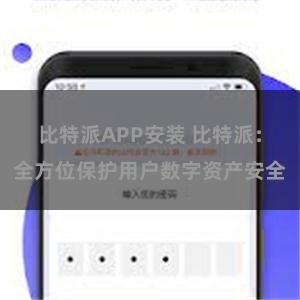 比特派APP安装 比特派：全方位保护用户数字资产安全