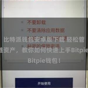 比特派钱包安卓版下载 轻松管理多链资产，教你如何快速上手Bitpie钱包！