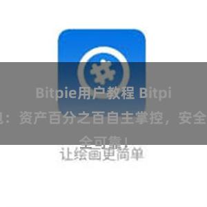 Bitpie用户教程 Bitpie钱包：资产百分之百自主掌控，安全可靠！