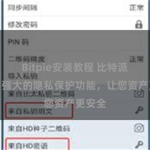 Bitpie安装教程 比特派钱包：强大的隐私保护功能，让您资产更安全