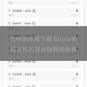 比特派应用下载 Bitpie钱包支持的区块链网络解析