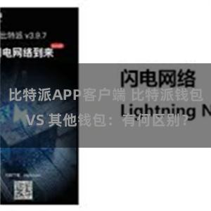 比特派APP客户端 比特派钱包 VS 其他钱包：有何区别？