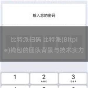 比特派扫码 比特派(Bitpie)钱包的团队背景与技术实力