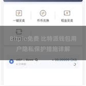 Bitpie免费 比特派钱包用户隐私保护措施详解